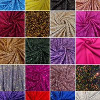 Low Cost Sequins Velvet