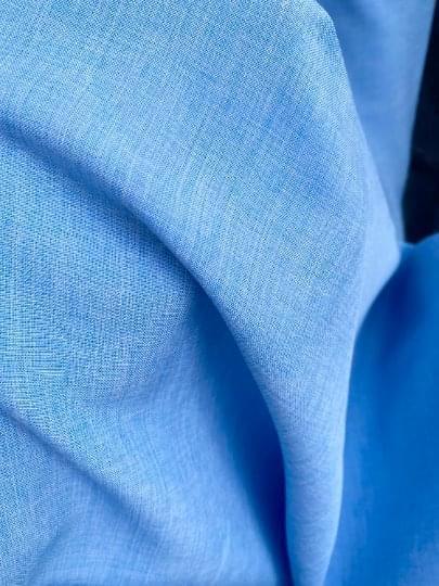 Baby Blue Poly Poplin