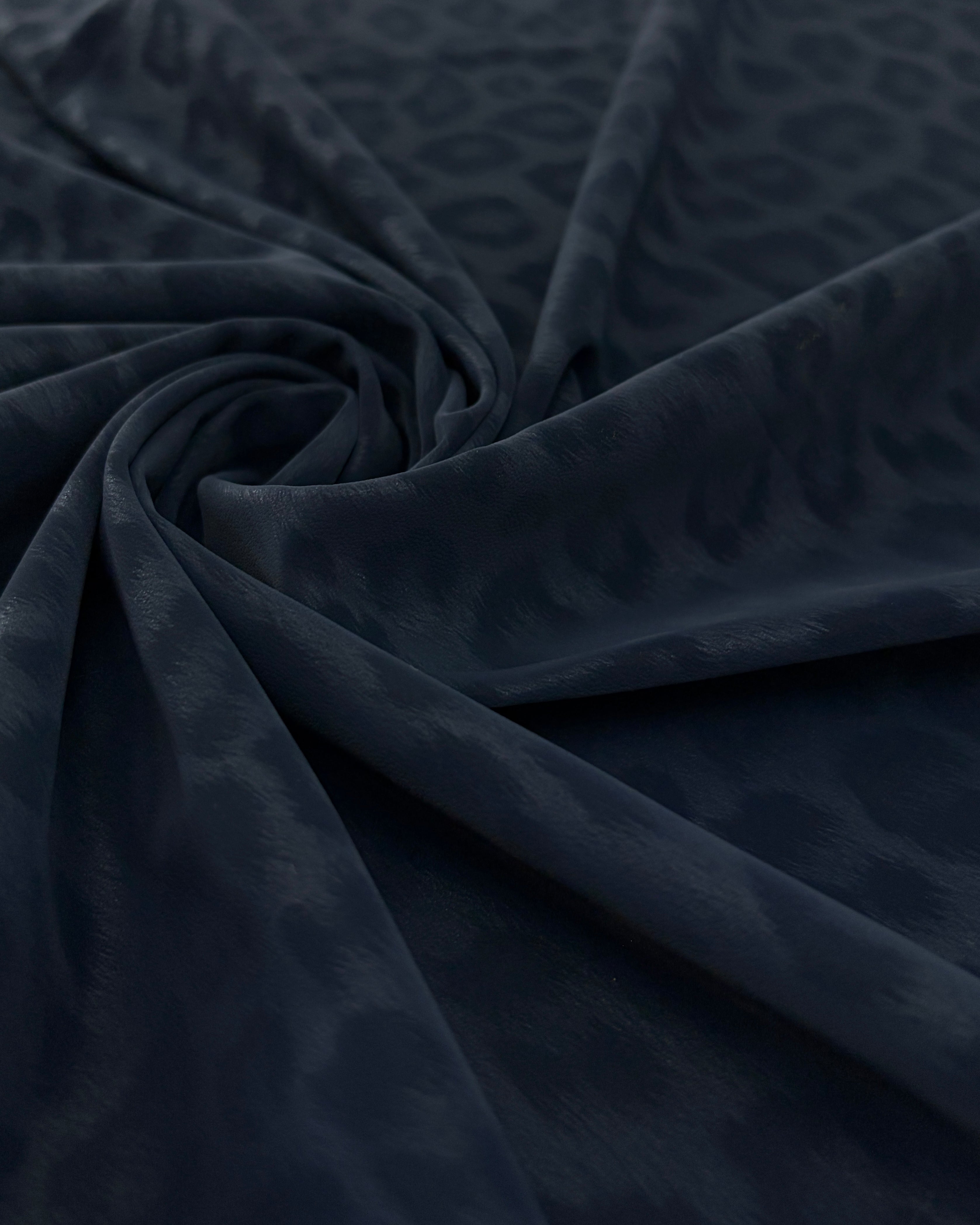 Navy Cheetah Print Stretch Faux Leather, Leopard Print Leather, Stretch Faux Leather, Animal Print Fabric, Vegan Leather Fabric, Cheetah Print Fabric