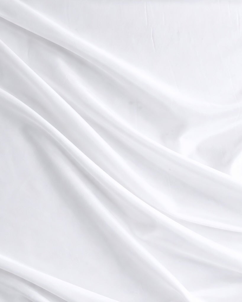 Premium Essential White Pongee Lining, Pongee Fabric by the Yard, Lightweight Lining Fabric, Dress Lining Fabric, Blazer Lining Fabric, Skirt Lining Fabric