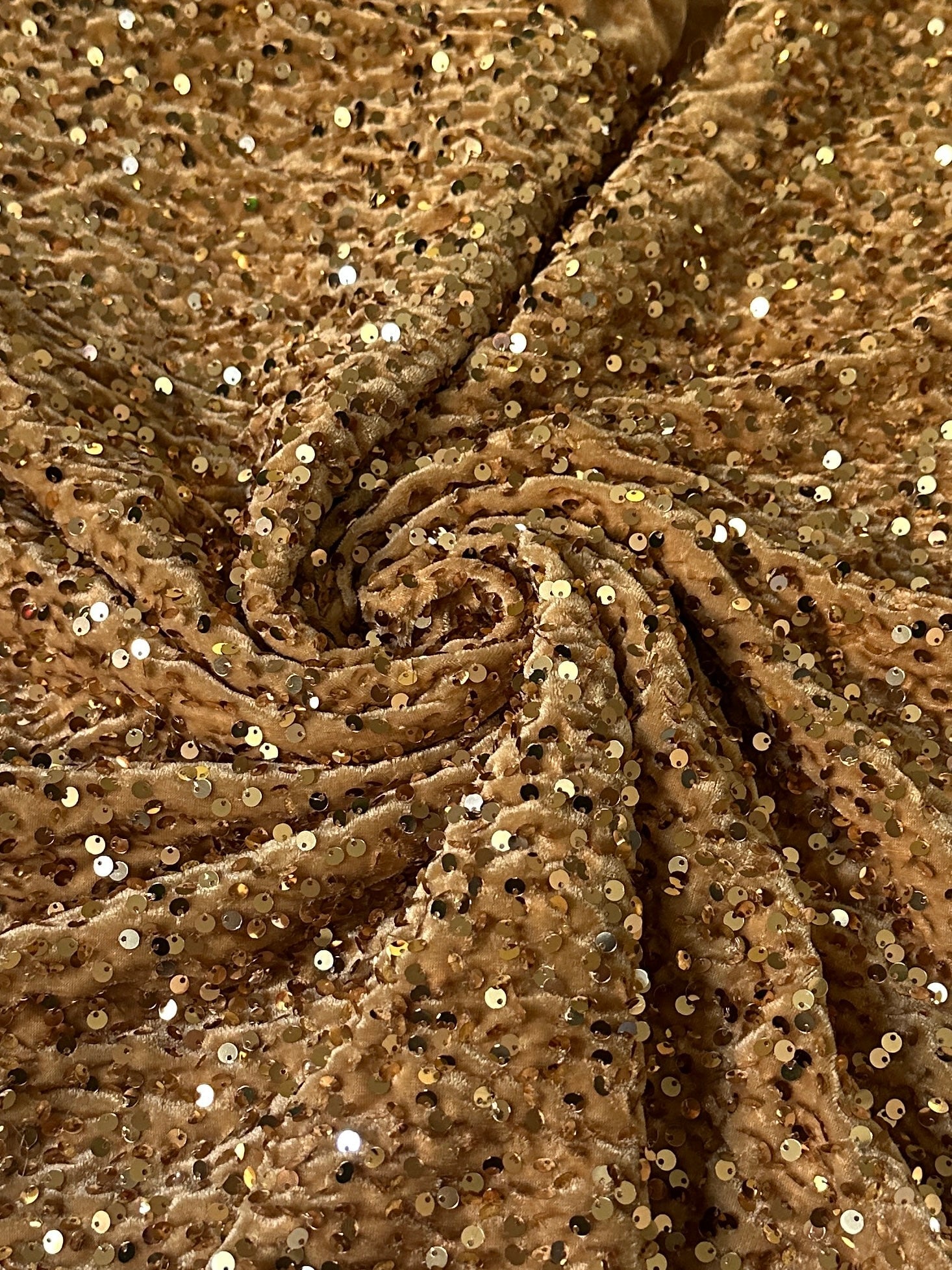Low Cost Sequins Velvet