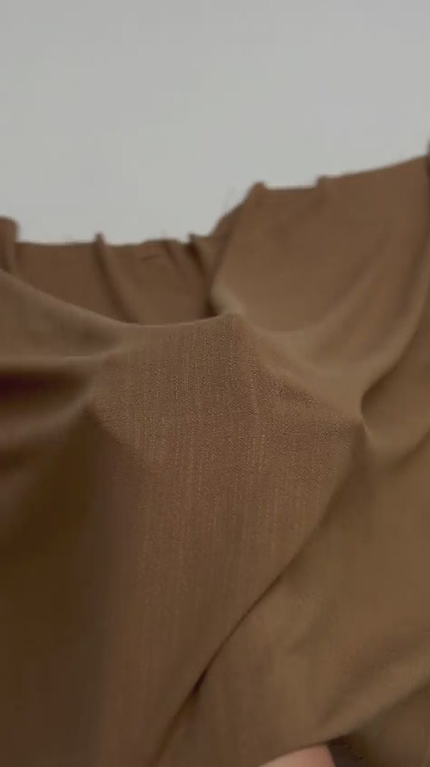 Rust Washed Linen, Linen Blend Fabric, Rayon Linen Fabric, Soft Linen Fabric, Lightweight Linen Fabric, Breathable Linen Fabric, Washed Linen Blend, Linen Fabric by Yard
