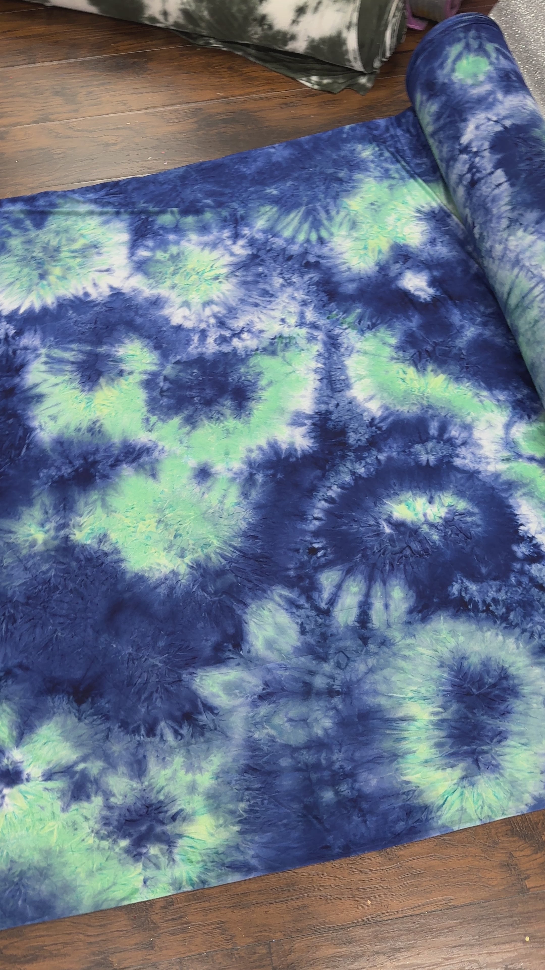 navy and green Tie Dye Jersey Knit, tie dye jersey knit for woman, tie dye jersey knit for party wear, tie dye jersey knit for gown, tie dye jersey knit for bride, tie dye jersey knit on discount, tie dye jersey knit on sale, premium tie dye jersey knit 