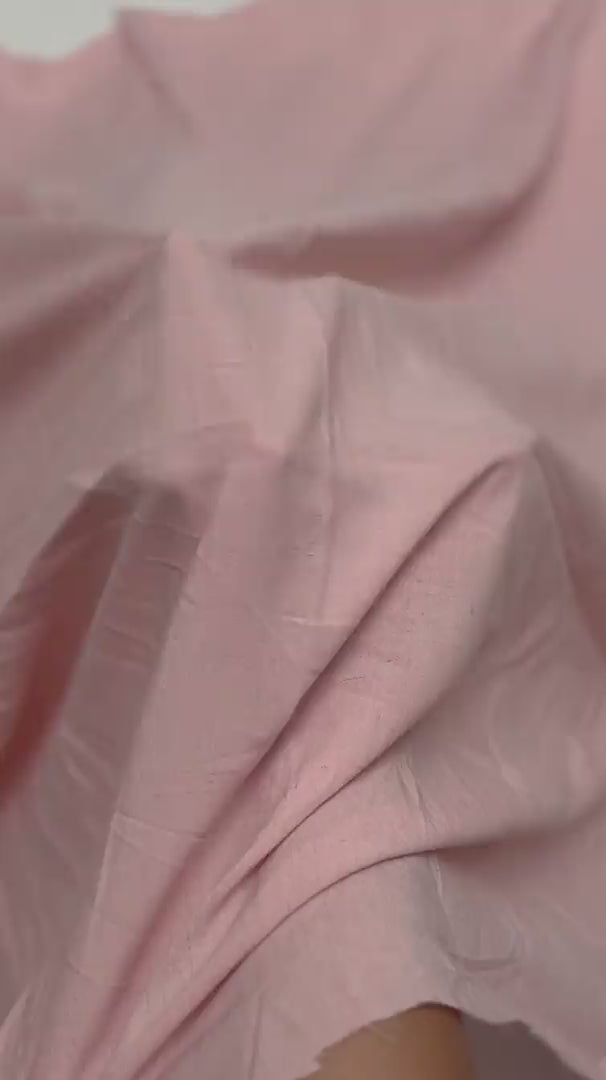 Pink Soft Washed Linen, Washed Linen Fabric, Soft Linen Fabric, Linen Blend Fabric, Rayon Linen Fabric, Lightweight Linen Fabric, Breathable Linen Fabric, Washed Linen Blend
