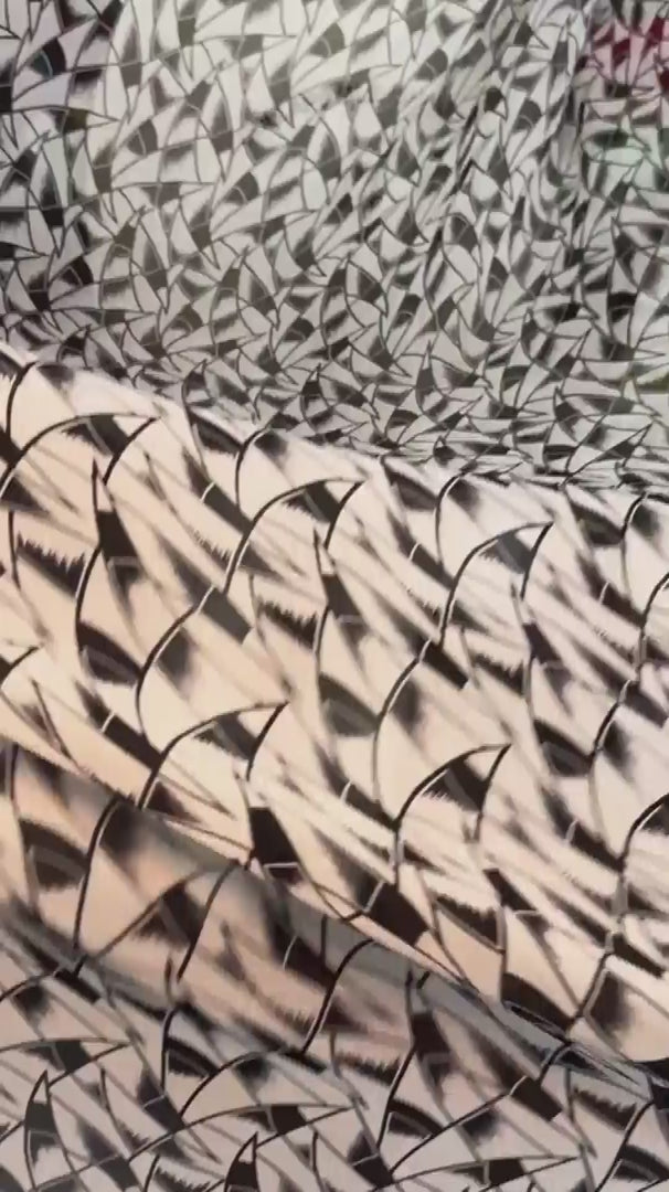Black & White Midnight Italian Silk Chiffon, Silk Chiffon Fabric, Pure Silk Chiffon, Luxury Silk Fabric, Lightweight Silk Fabric, Sheer Silk Fabric, Designer Silk Fabric, High End Silk Fabric