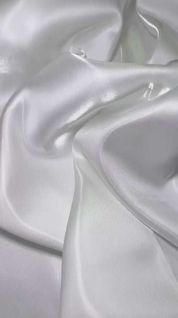 Ivory Liquid Bridal Satin, Luxury Silky Satin, Liquid Bridal Satin, Silky Satin, Premium Stretch Bridal Satin, Satin for Bride, Satin for Women, Satin in Low Price, Cheap Satin, Satin on Sale