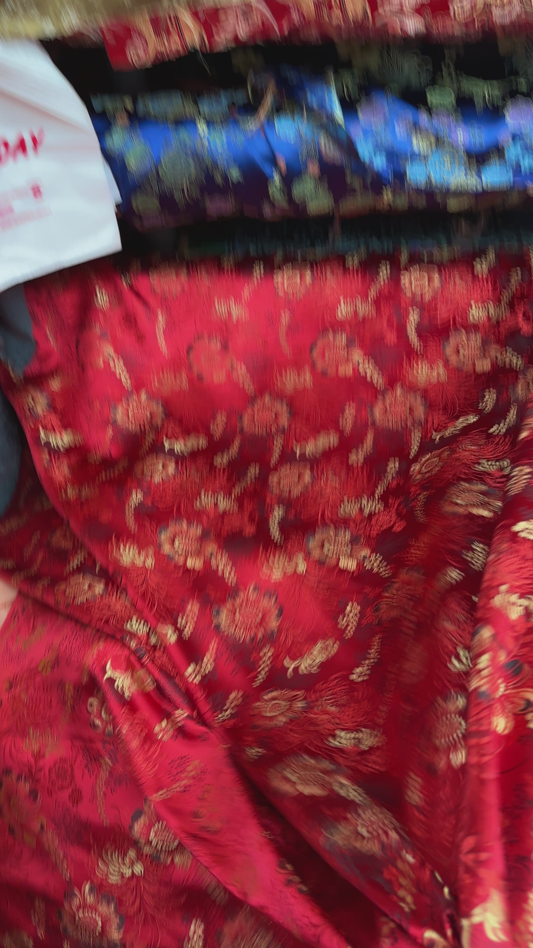 red chinese Brocade, dark red brocade, blood red brocade, light red brocade, chinese brocade for brazers, brocade for woman, brocade for bride, premium brocade, brocade in low price, best quality brocade