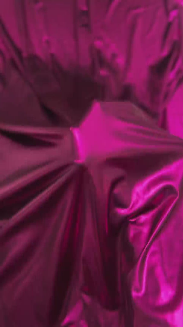 Magenta Performance Foiled Spandex, Foiled Spandex Fabric, Metallic Spandex Fabric, Shiny Spandex Fabric, Foil Stretch Fabric, Stretch Foil Fabric, Holographic Spandex