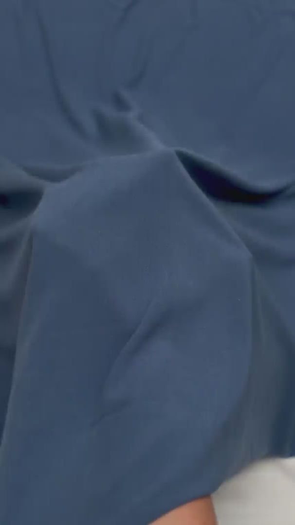 Blue Soft Washed Linen, Washed Linen Fabric, Soft Linen Fabric, Linen Blend Fabric, Rayon Linen Fabric, Lightweight Linen Fabric, Breathable Linen Fabric, Washed Linen Blend