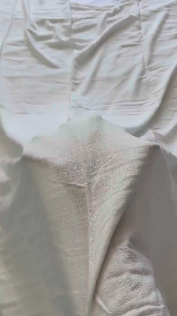 White Washed Linen, Linen Blend Fabric, Rayon Linen Fabric, Soft Linen Fabric, Lightweight Linen Fabric, Breathable Linen Fabric, Washed Linen Blend, Linen Fabric by Yard