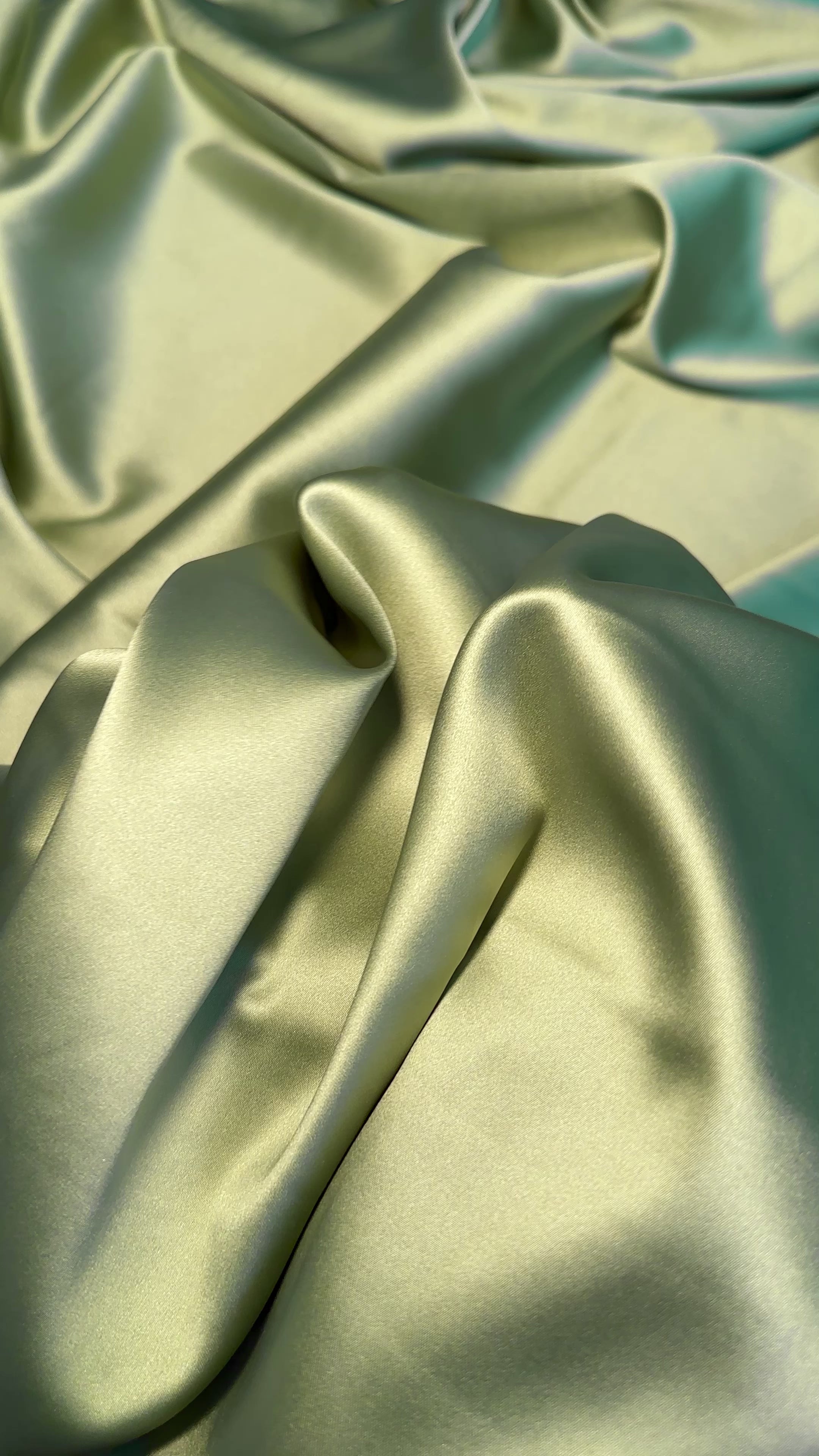  pistachio stretch crepe back satin, light green stretch crepe back satin, green stretch crepe back satin, premium stretch crepe back satin, satin for bride, satin for woman, satin in low price, cheap satin, satin on sale