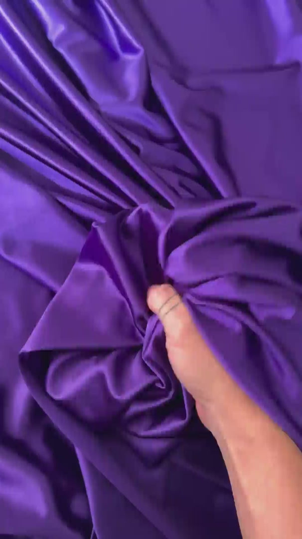 Purple Shiny Nylon Spandex, Nylon Spandex Fabric, Stretch Spandex Fabric, Shiny Spandex Fabric, Spandex Fabric, Stretch Nylon Fabric, Nylon Fabric, Shiny Fabric, Elastic Fabric