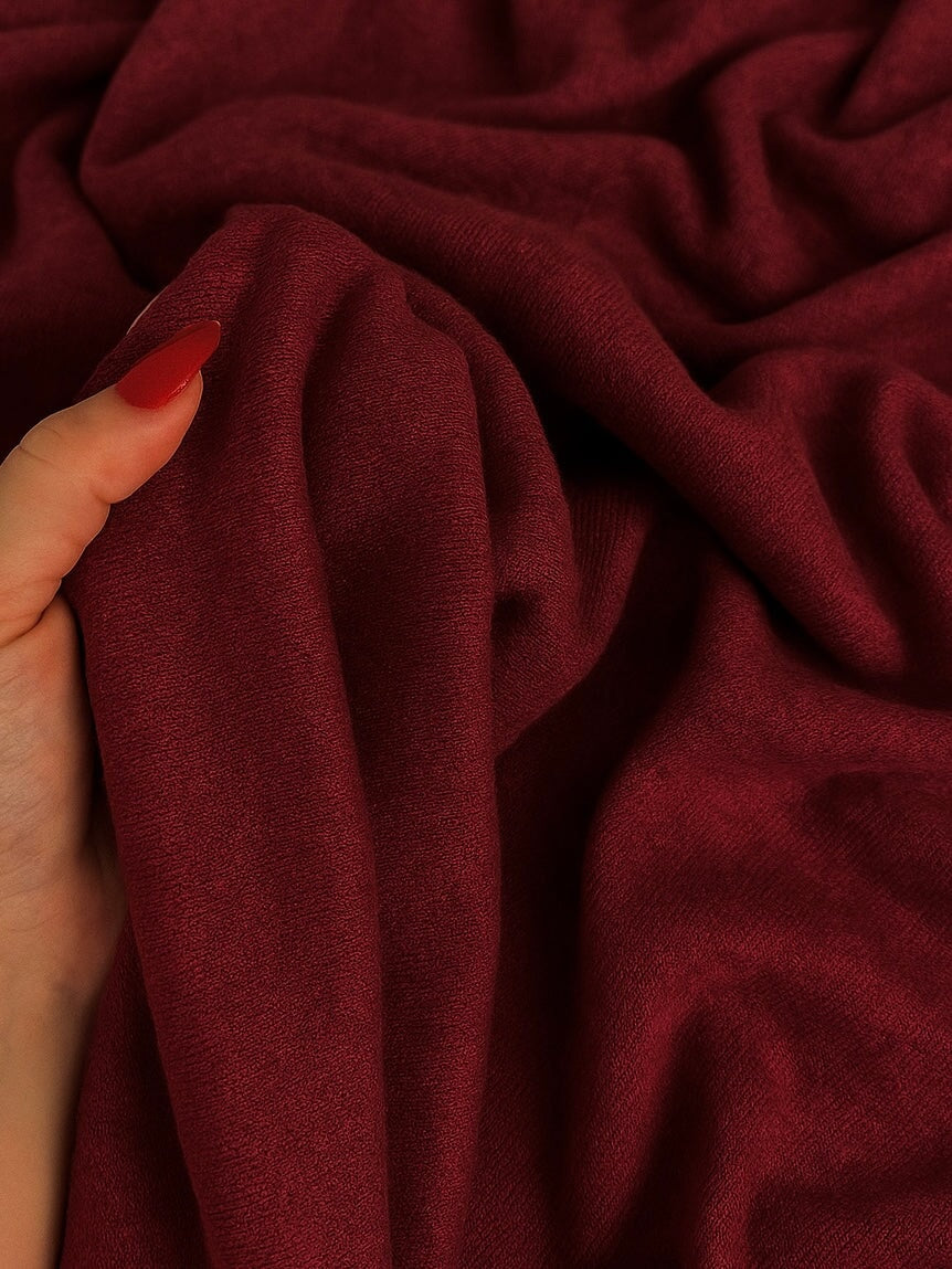 Burgundy Ultra Soft Faux Cashmere
