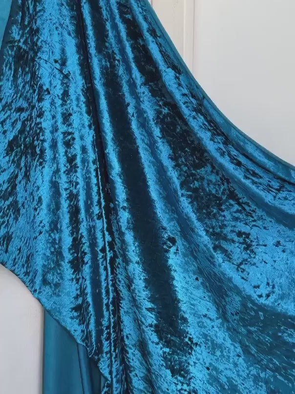 teal blue crushed velvet, teal blue shinny velvet, velvet for woman, kikitextile velvet, shinny blue velvet, dark blue velvet, sparkle blue velvet, ocean blue velvet, velvet for woman, velvet for bride, premium velvet, cheap velvet, velvet on discount, velvet on sale