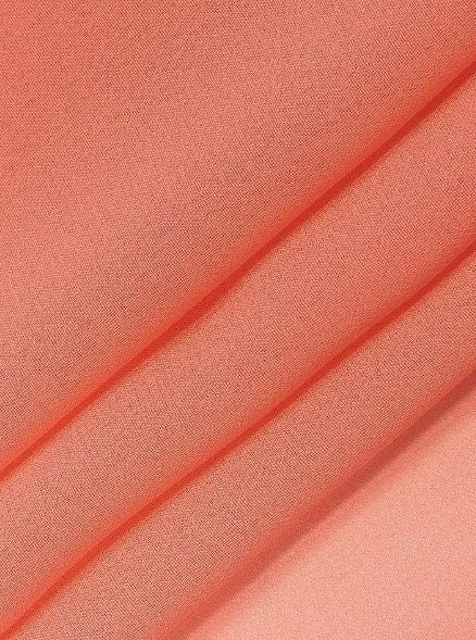 coral chiffon, dark pink chiffon, light pink chiffon, rose chiffon, chiffon for woman, chiffon for bride, premium chiffon, chiffon in low price, chiffon for party wear, chiffon for gown