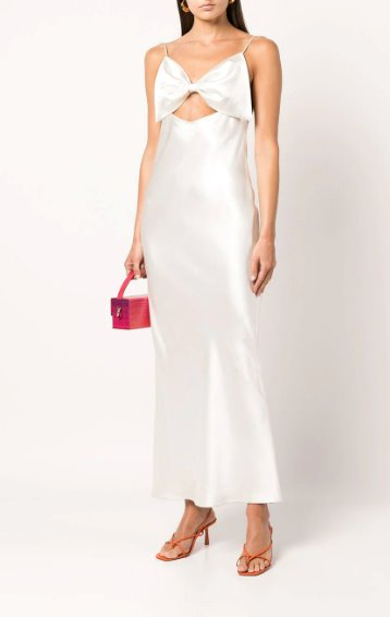 White Stretch Crepe Back Satin