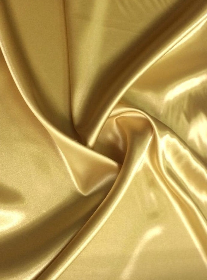 Gold Satin Fabric, Silky Satin Fabric , Bridal Satin Medium Weight, Satin for gown, Shiny Satin, Gold Silk by the yard, dusty gold satin, dark yellow satin, satin for woman, premium satin, cheap satin, discounted satin, best quality satin, buy satin online, shinny gold satin