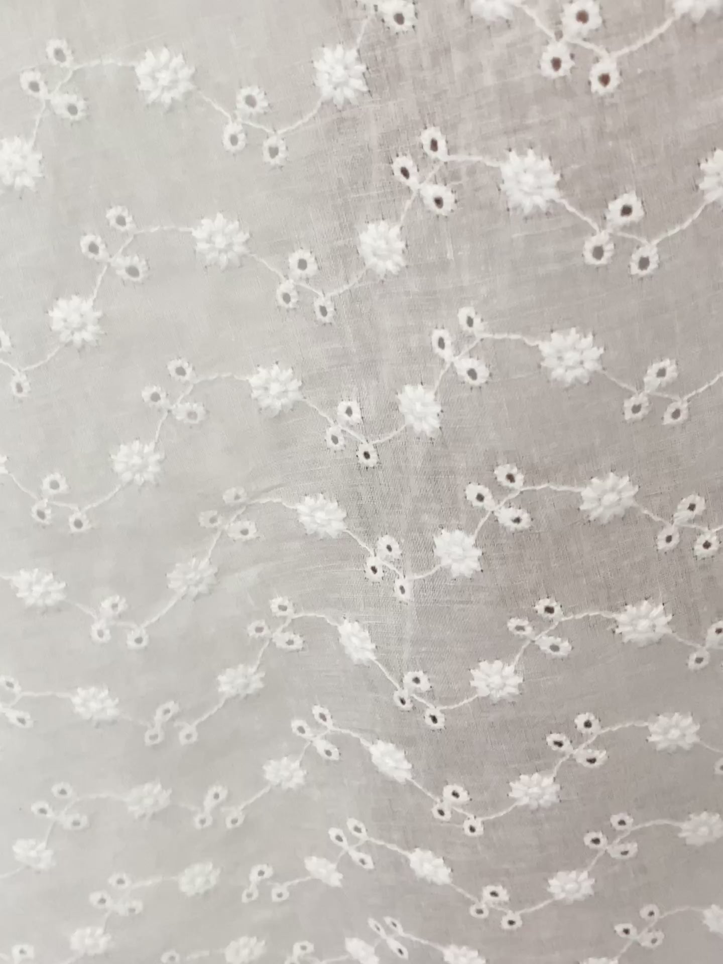White Dainty Cotton Eyelet, cotton eyelets for woman, off white cotton eyelets, milky white cotton eyelets, cotton eyelet in low price, premium cotton eyelets, kiki textile cotton eyelets