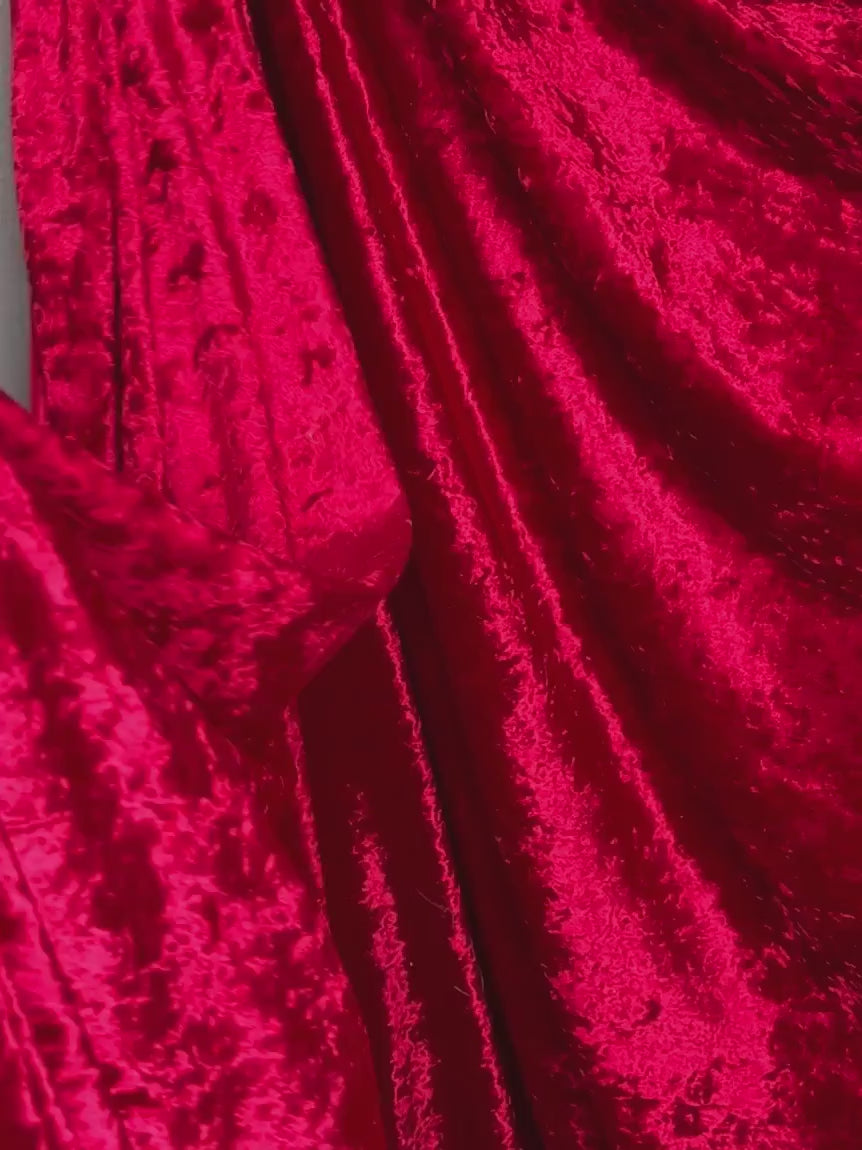 red crushed velvet, red shinny velvet, velvet for woman, kikitextile velvet, light red velvet, dark red velvet, sparkle red velvet, blood red velvet, velvet for woman, velvet for bride, premium velvet, cheap velvet, velvet on discount, velvet on sale