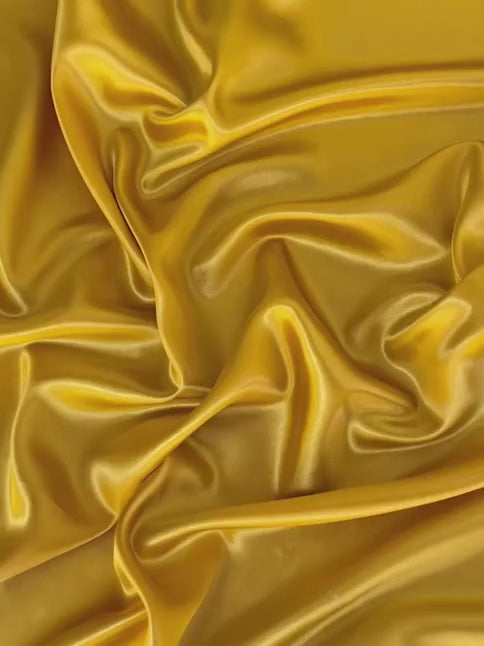 Gold Yellow Satin