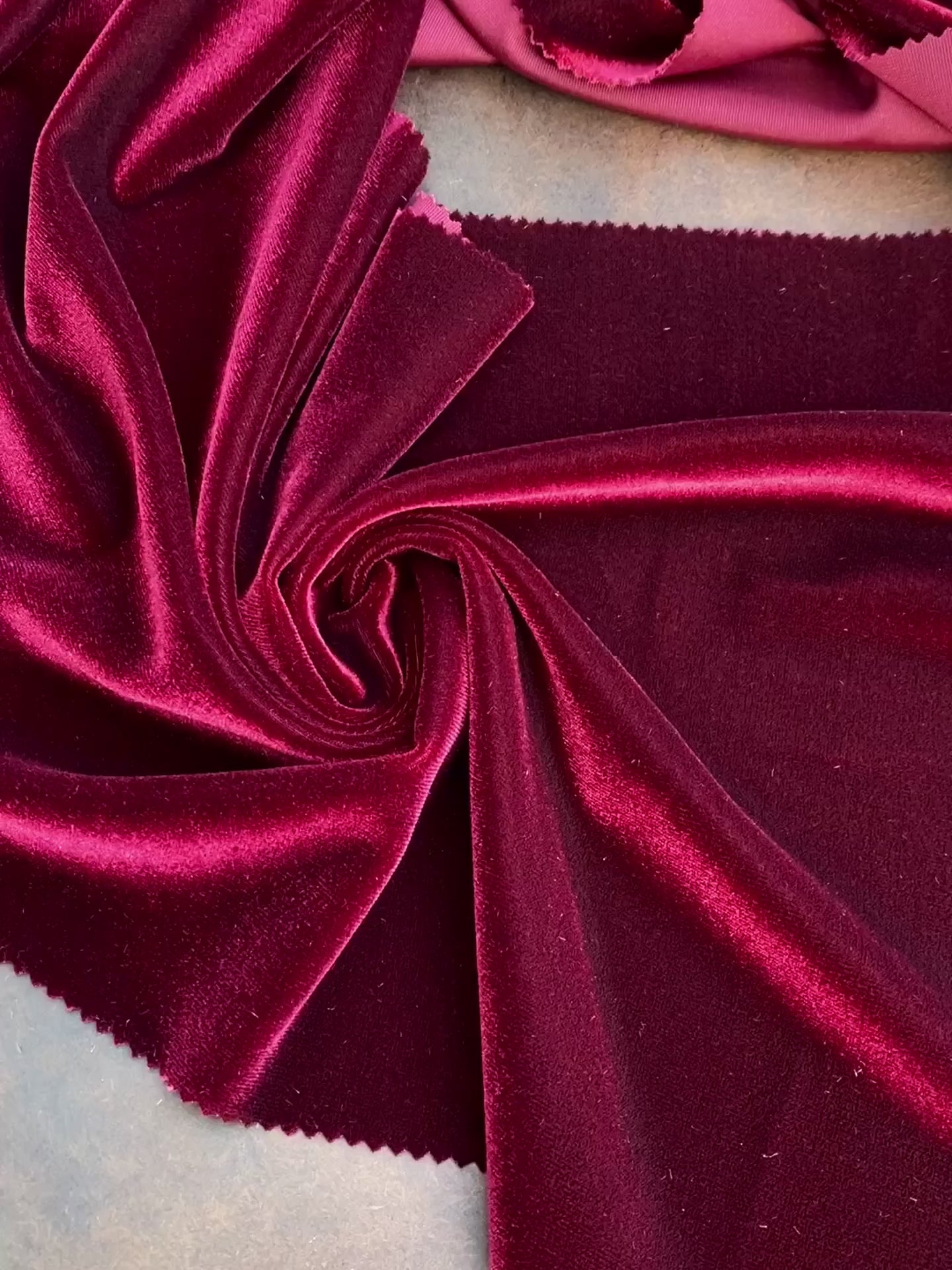 burgundy stretch velvet, ,maroon stretch velvet fabric, bordeaux velvet fabric, burgundy 4 way stretch velvet, cheap velvet, velvet fabric on sale, fabrics on sale, velvet for woman, velvet for bride, velvet colors, velvet fabric bundle