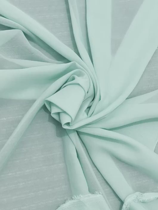 mint chiffon, green chiffon, sage green chiffon, light green chiffon, chiffon for woman, chiffon for bride, premium chiffon, chiffon in low price, chiffon for party wear, chiffon for gown