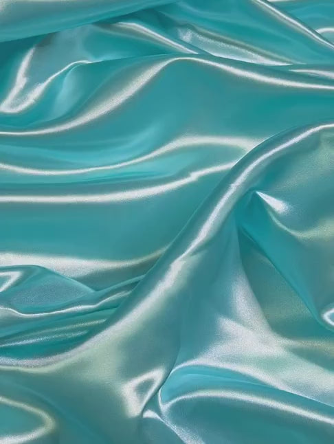 Baby Blue Duchesse Satin