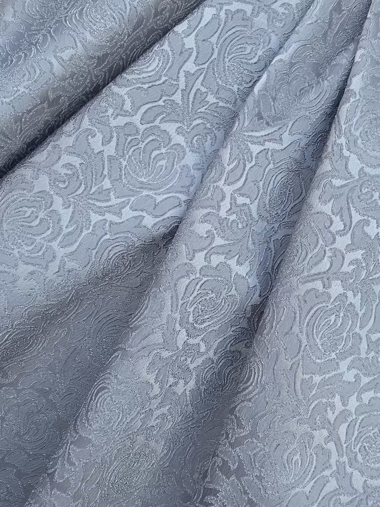 silver brocade fabric, silver floral design brocade, bridal silver brocade, silver brocade for woman, silver brocade non stretch, cheap brocade, discounted brocade, brocade in low price, buy brocade online, premium quality brocade