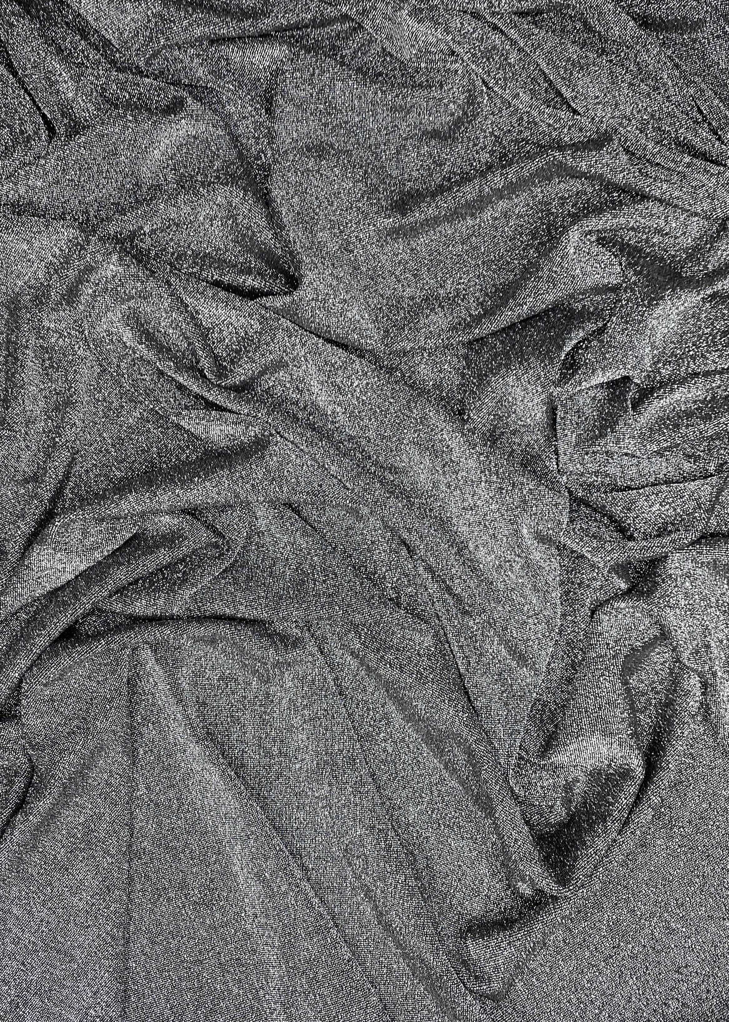 silver spandex lurex, silver spandex lurex for woman, light silver spandex lurex, party wear silver spandex lurex, shiny lurex, spandex lurex for bride, lurex on discount, lurex on sale, buy metallic lurex online, lurex for gown, silver spandex lurex