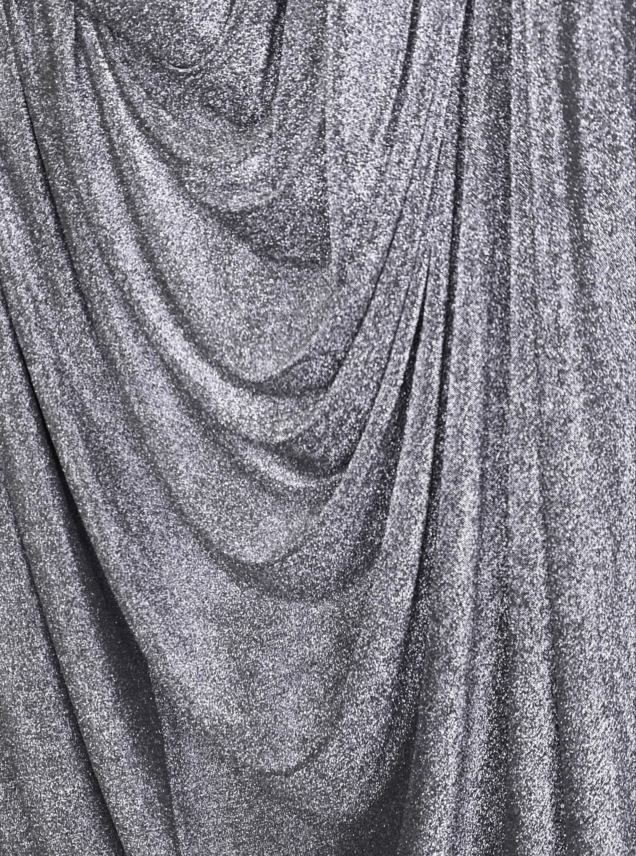 silver spandex lurex, silver spandex lurex for woman, light silver spandex lurex, party wear silver spandex lurex, shiny lurex, spandex lurex for bride, lurex on discount, lurex on sale, buy metallic lurex online, lurex for gown, silver spandex lurex