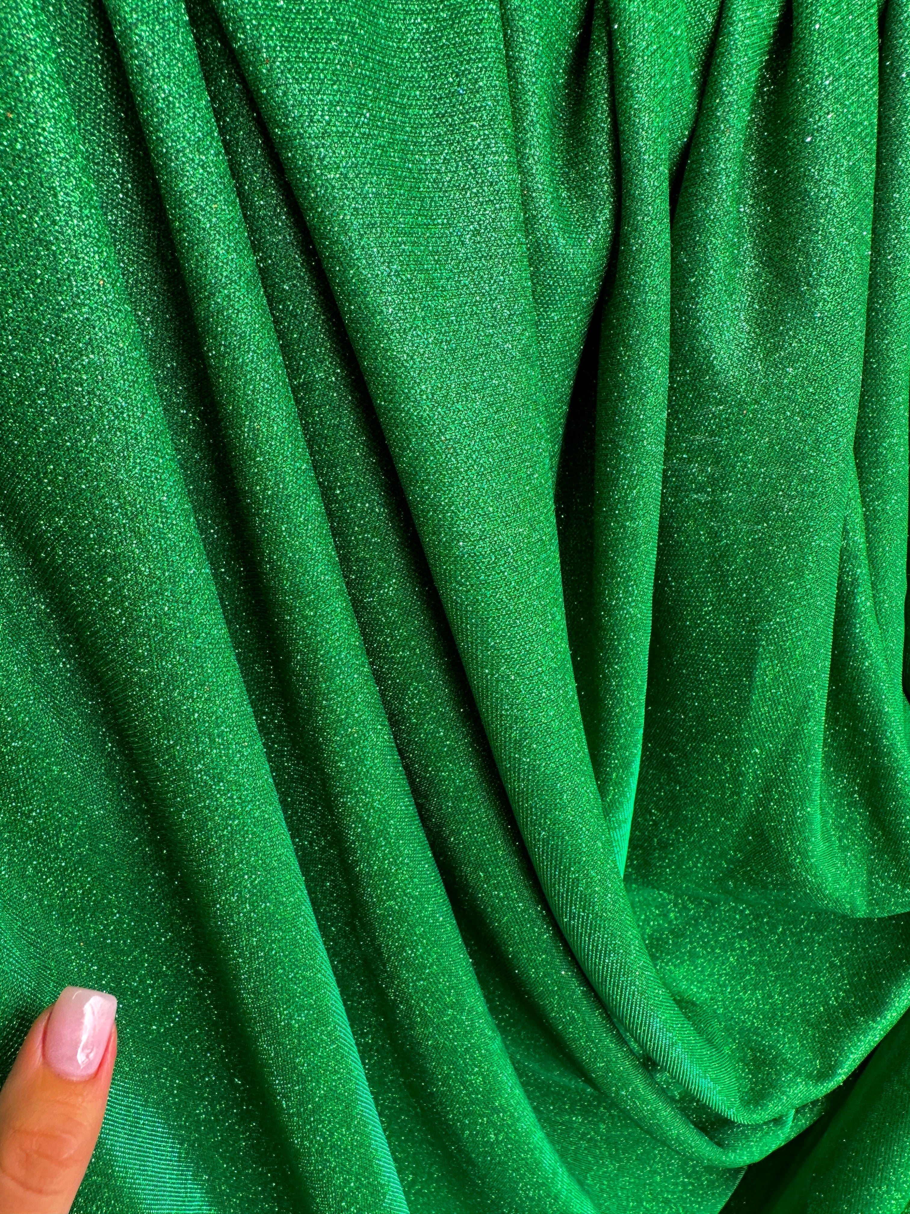 green metallic lurex, light green metallic lurex, dark green metallic lurex, lime green metallic lurex, khaki green metallic lurex, metallic lurex for woman, party wear metallic lurex, shiny lurex, metallic lurex for bride, lurex on discount, lurex on sale, buy metallic lurex online