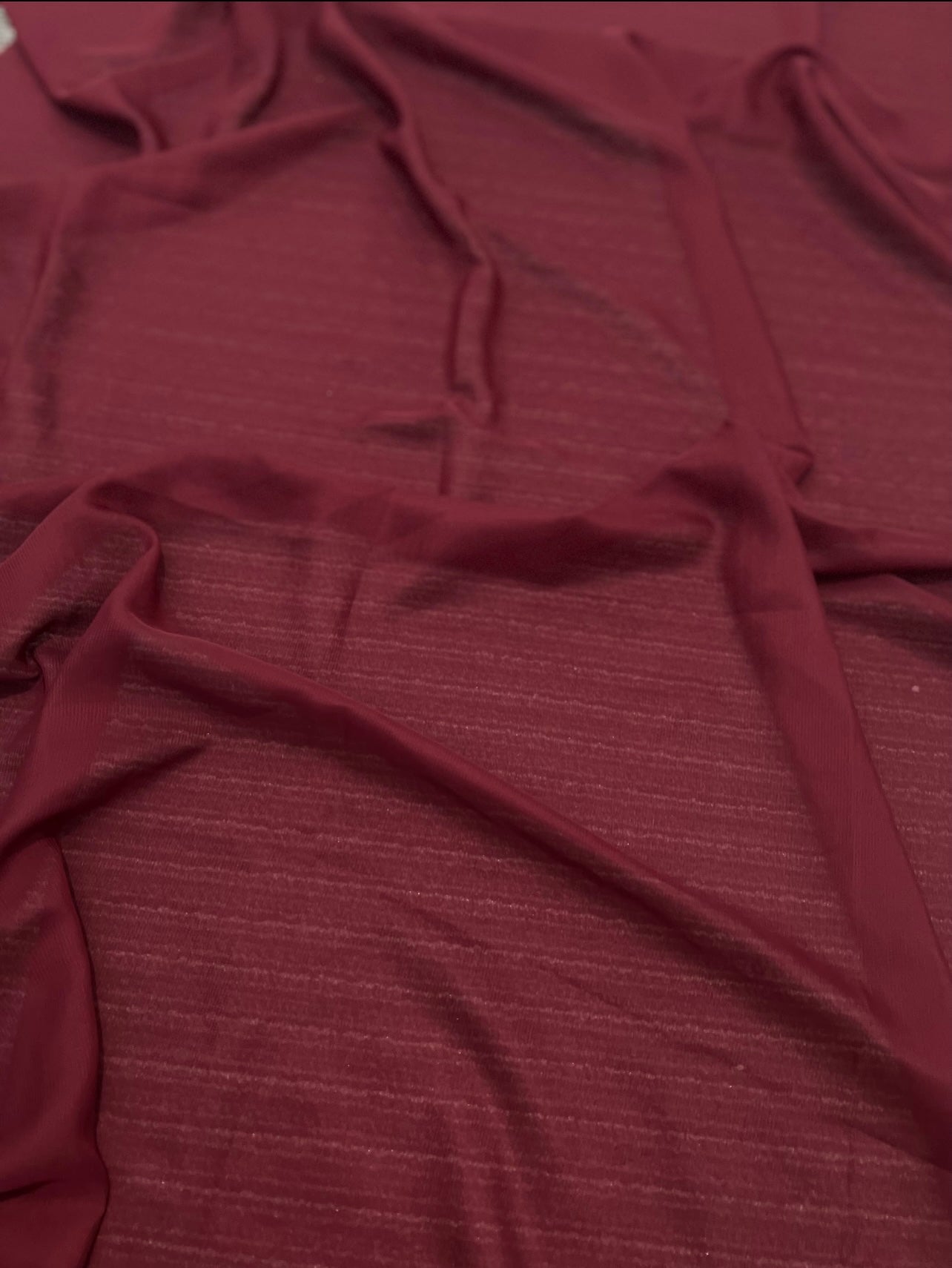 burgundy chiffon, red chiffon, light burgundy chiffon, maroon chiffon, chiffon for woman, chiffon for bride, premium chiffon, chiffon in low price, chiffon for party wear, chiffon for gown