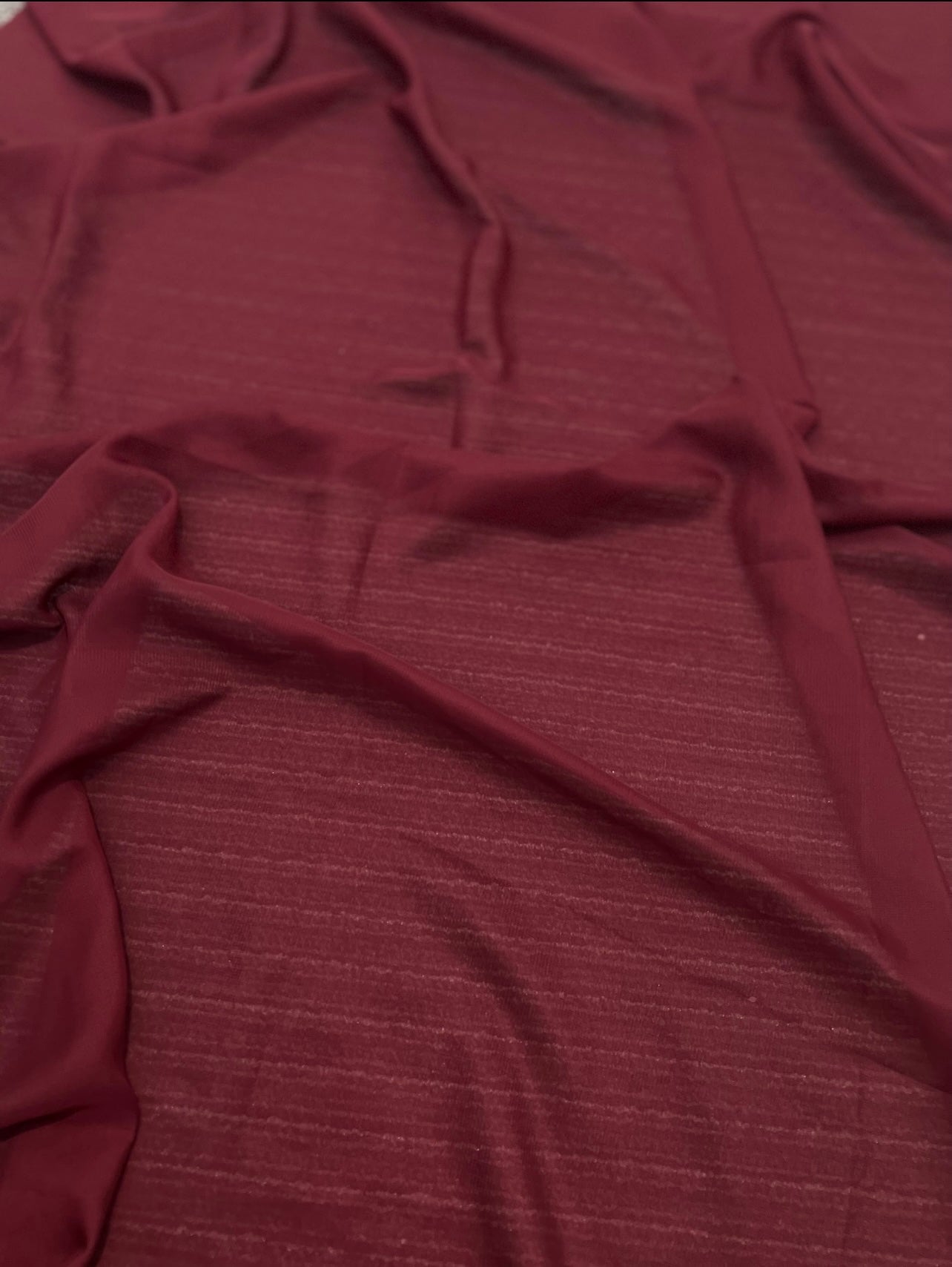 burgundy chiffon, red chiffon, light burgundy chiffon, maroon chiffon, chiffon for woman, chiffon for bride, premium chiffon, chiffon in low price, chiffon for party wear, chiffon for gown