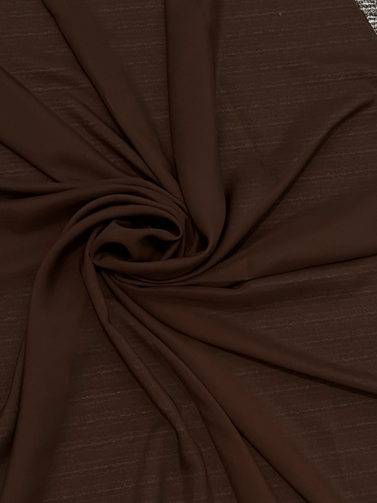 chocolate chiffon, dark chocolate chiffon, light chocolate chiffon, dark brown chiffon, chiffon for woman, chiffon for bride, premium chiffon, chiffon in low price, chiffon for party wear, chiffon for gown