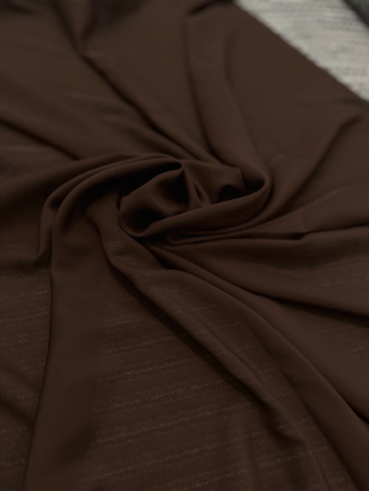 chocolate chiffon, dark chocolate chiffon, light chocolate chiffon, dark brown chiffon, chiffon for woman, chiffon for bride, premium chiffon, chiffon in low price, chiffon for party wear, chiffon for gown
