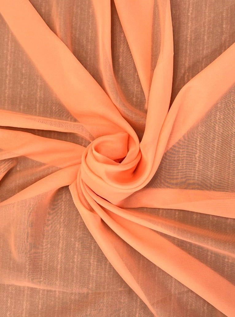 coral chiffon, dark pink chiffon, light pink chiffon, rose chiffon, chiffon for woman, chiffon for bride, premium chiffon, chiffon in low price, chiffon for party wear, chiffon for gown