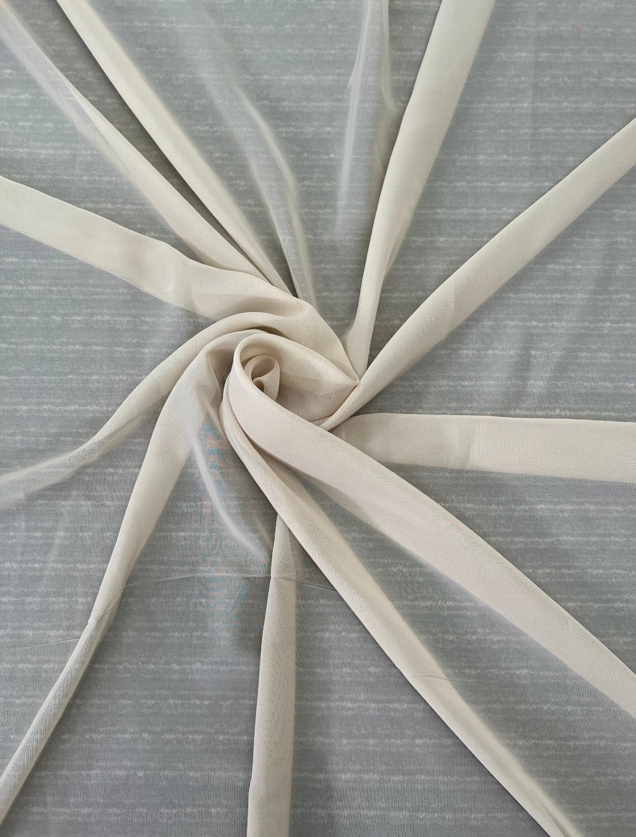 cream chiffon, dark cream chiffon, light cream chiffon, off white chiffon, chiffon for woman, chiffon for bride, premium chiffon, chiffon in low price, chiffon for party wear, chiffon for gown