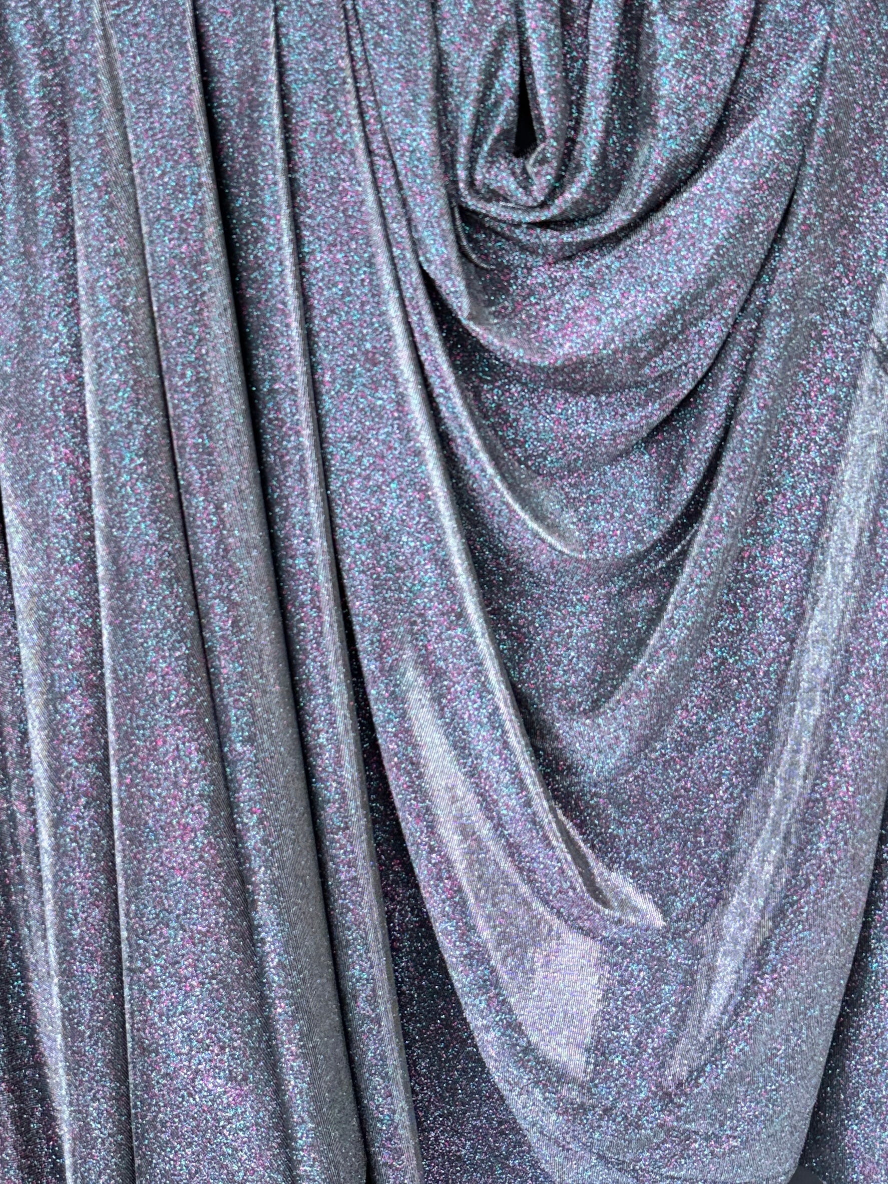 silver iridescent metallic lurex, silver lurex, silver metallic lurex for woman, light silver lurex, party wear metallic lurex, shiny lurex, metallic lurex for bride, lurex on discount, lurex on sale, buy metallic lurex online, lurex for gown, dark silver lurex
