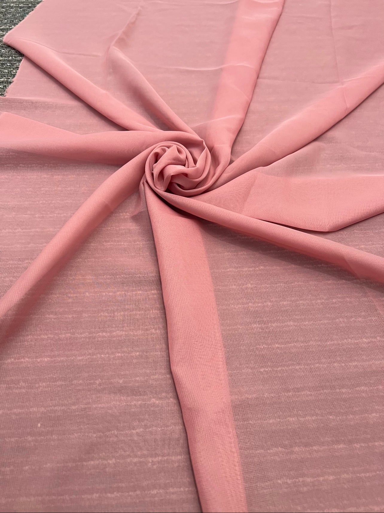 dusty rose, pink chiffon, light pink chiffon, rose pink chiffon, chiffon for woman, chiffon for bride, premium chiffon, chiffon in low price, chiffon for party wear, chiffon for gown