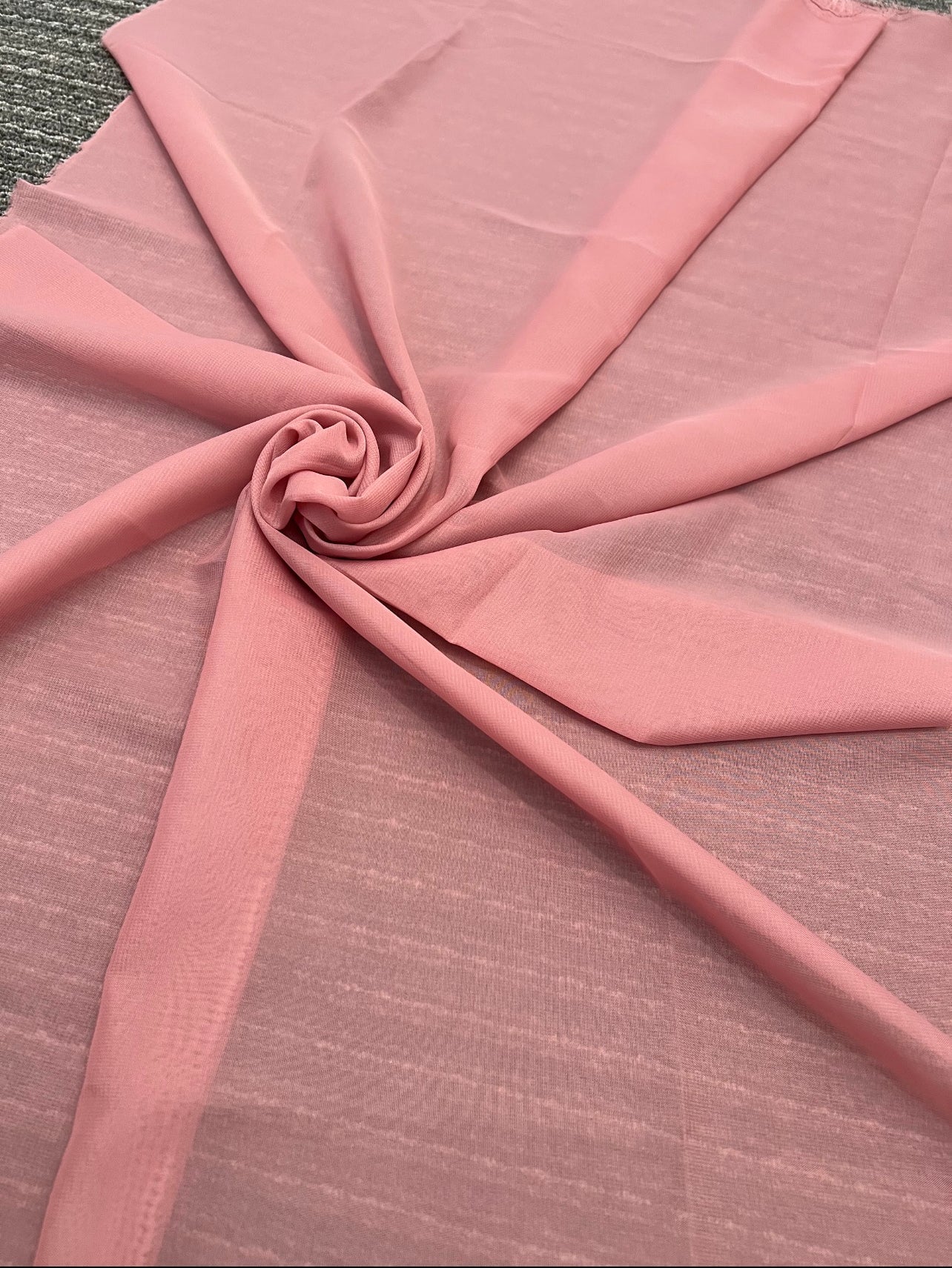 dusty rose, pink chiffon, light pink chiffon, rose pink chiffon, chiffon for woman, chiffon for bride, premium chiffon, chiffon in low price, chiffon for party wear, chiffon for gown