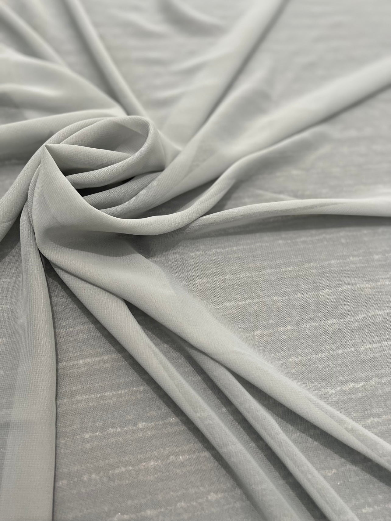 silver chiffon, gray chiffon, light gray chiffon, light silver chiffon, chiffon for woman, chiffon for bride, premium chiffon, chiffon in low price, chiffon for party wear, chiffon for gown