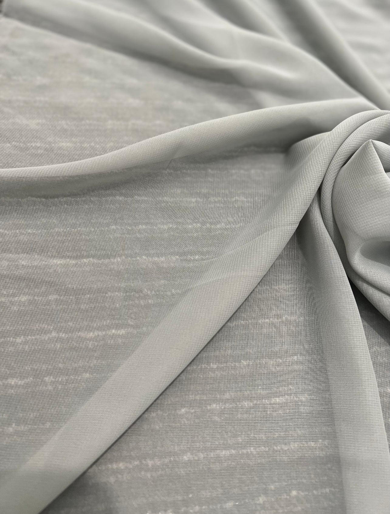 silver chiffon, gray chiffon, light gray chiffon, light silver chiffon, chiffon for woman, chiffon for bride, premium chiffon, chiffon in low price, chiffon for party wear, chiffon for gown