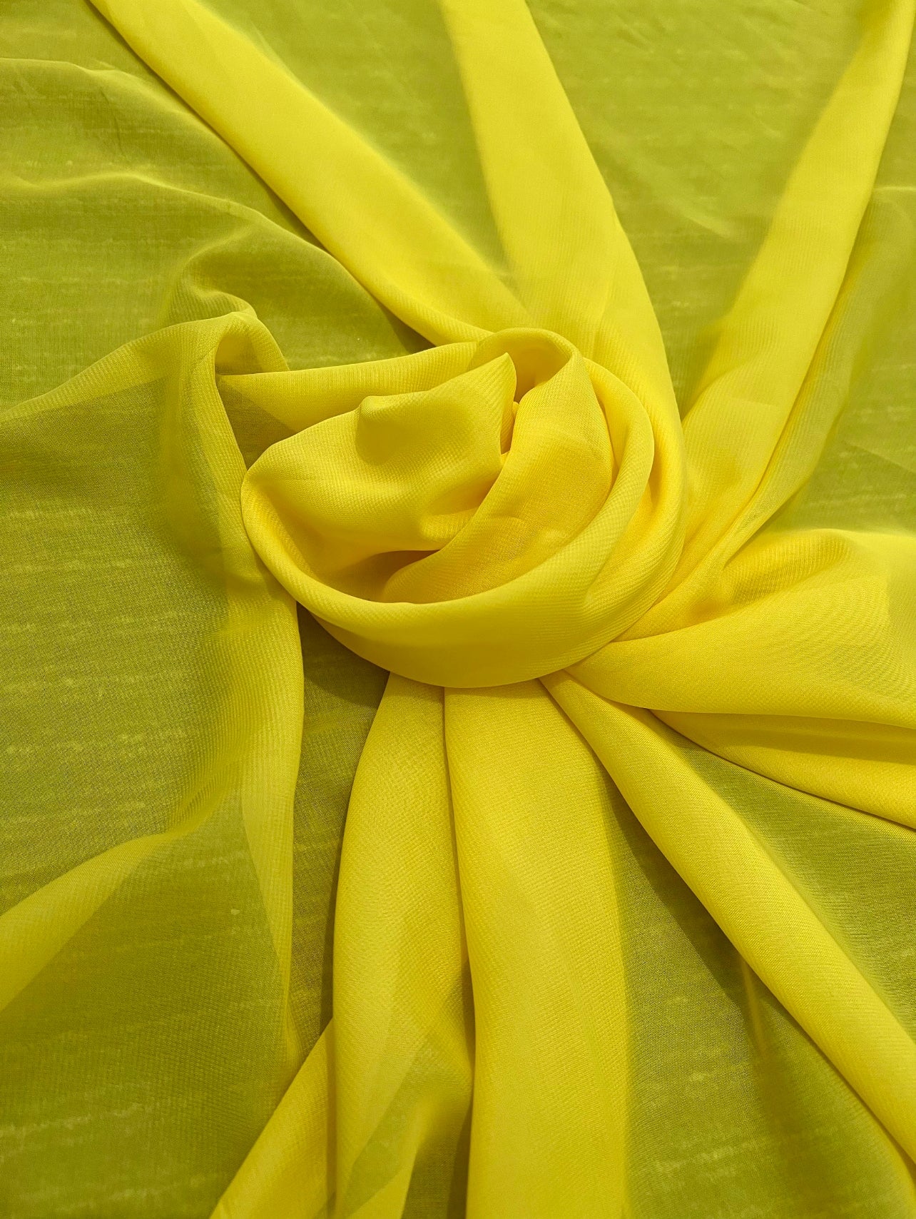 yellow chiffon, light yellow chiffon, lemon chiffon, dark yellow chiffon, chiffon for woman, chiffon for bride, premium chiffon, chiffon in low price, chiffon for party wear, chiffon for gown