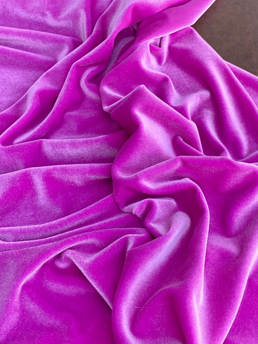 pinkberry velvet, hot pink velvet fabric, fuchsia stretch velvet, hot pink velvet fabric for dress, vevlet for scrunchies, cheap velvet fabric, princess pink velvet, neon pink velvet fabric