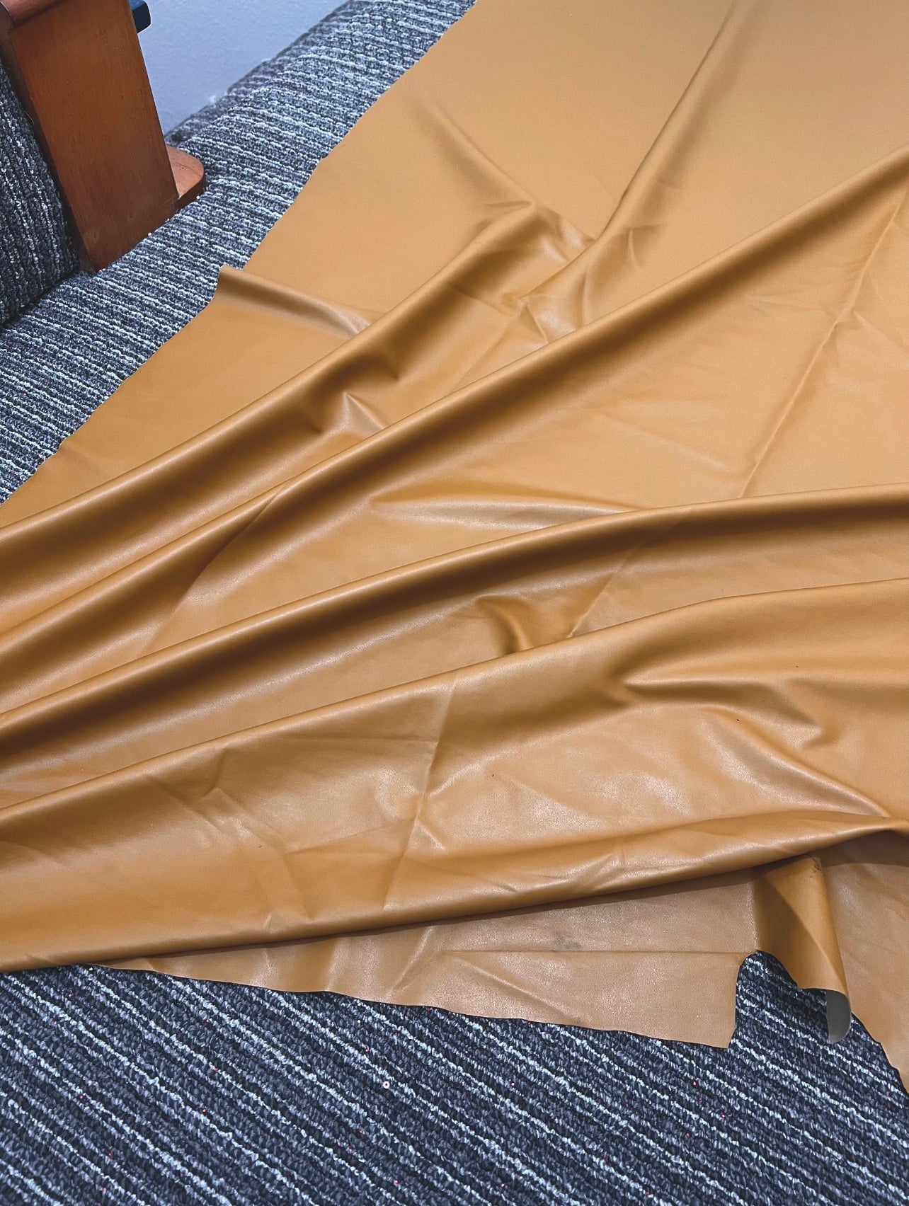 Caramel Pleather, dark brown Pleather, light brown Pleather, premium Pleather, Pleather for sofa, Pleather for jackets, Pleather in low price, Pleather on discount, Pleather on sale, Pleather for apparels, Pleather for furniture