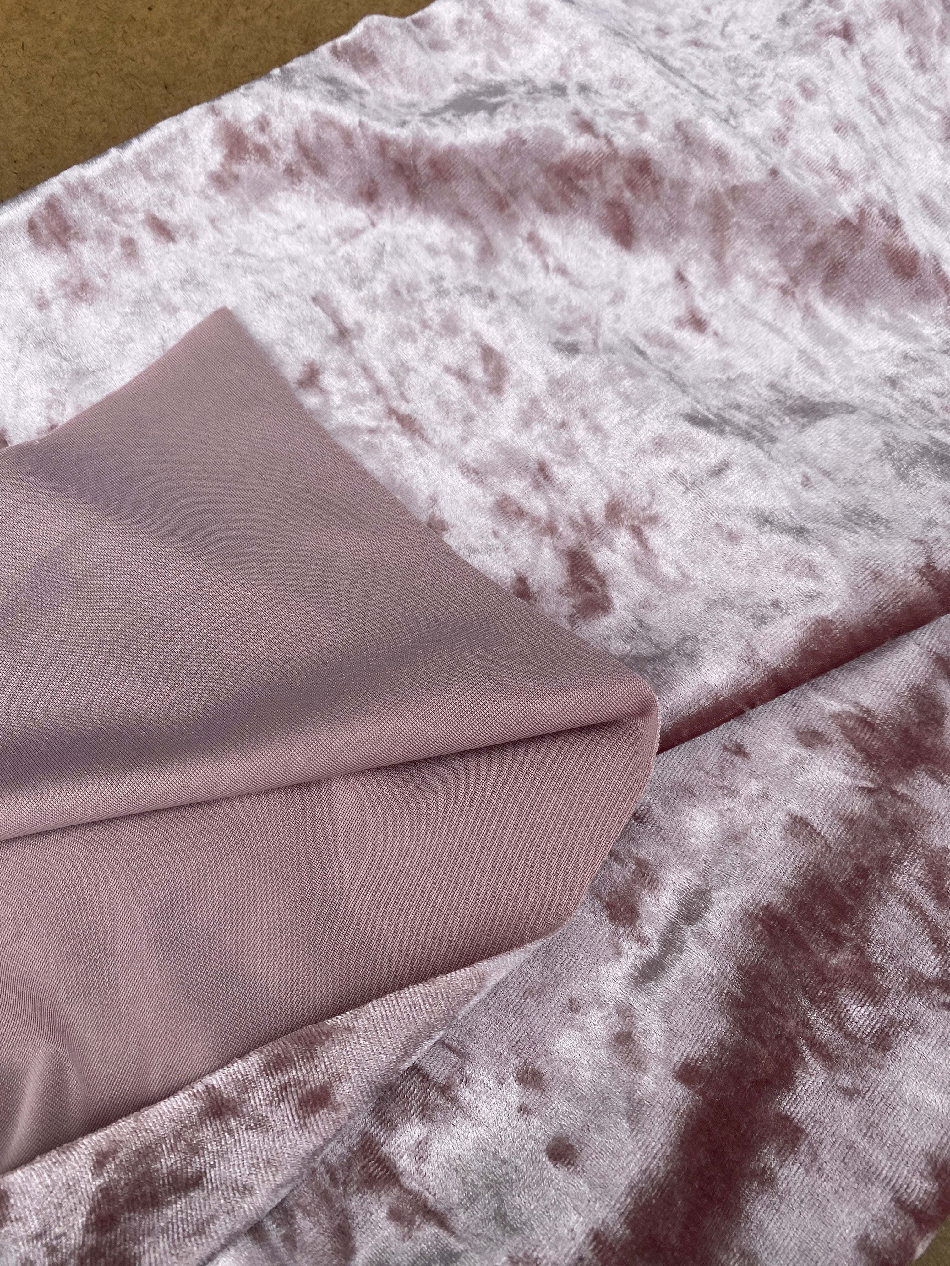 rose crushed velvet, pink crushed velvet, light pink crushed velvet, rose crushed velvet for woman, velvet for bride in pink, velvet for clothing, velvet for home decor, velvet for accessories, cheap velvet, velvet in low price, discounted velvet