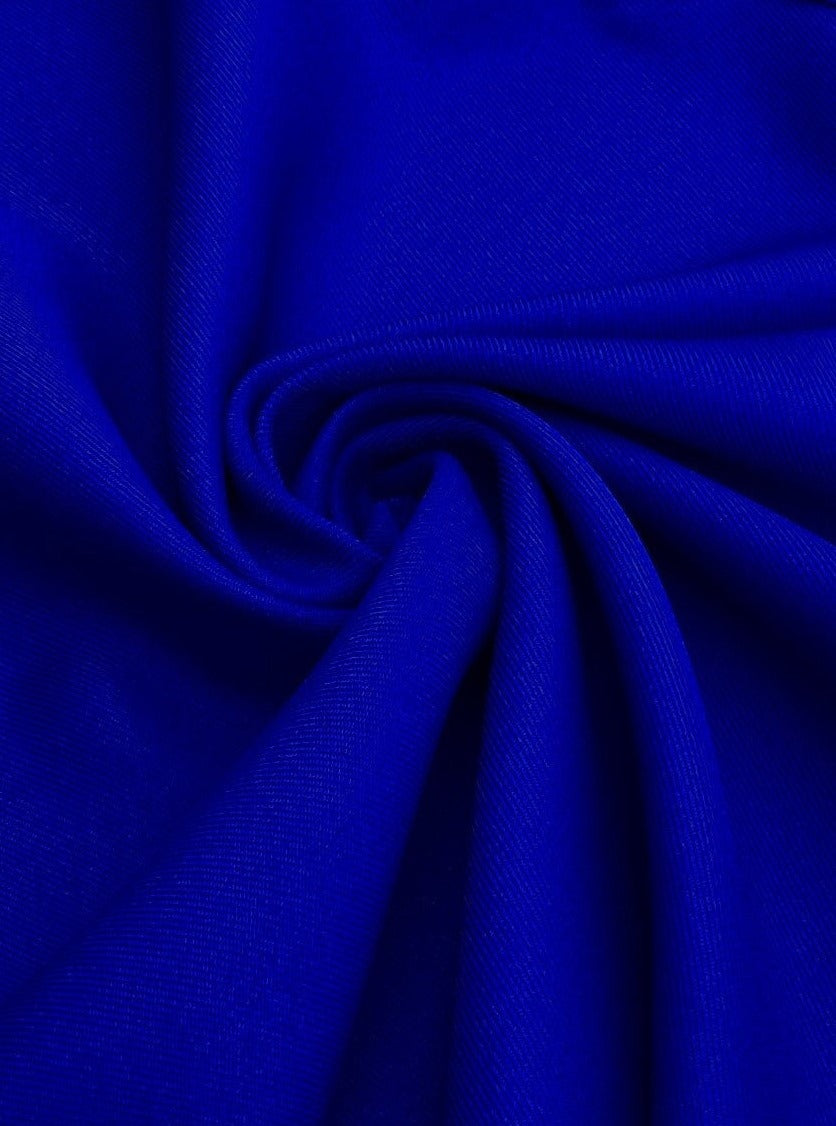 royal blue delaney gabardine, blue gabardine fabric, light blue gabardine fabric, dark blue blue gabardine, royal bue gabardine fabric for pants, teal blue gabardine fabric for suit, blue gabardine and crepe, turquoise gabardine fabric for gown