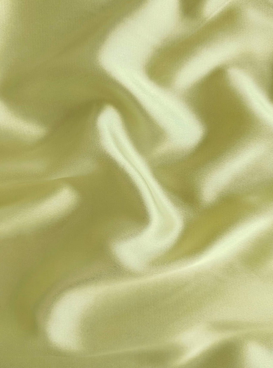  Bright Yellow Satin Fabric, Premium Quality Fabric, Lime Yellow Satin Fabric, Medium Weight Satin, Wedding Dress Fabric, Satin Sold by The Yard, Yellow fabric for woman, Satin in low price, Best quality satin, cheap satin, discounted satin, buy satin online