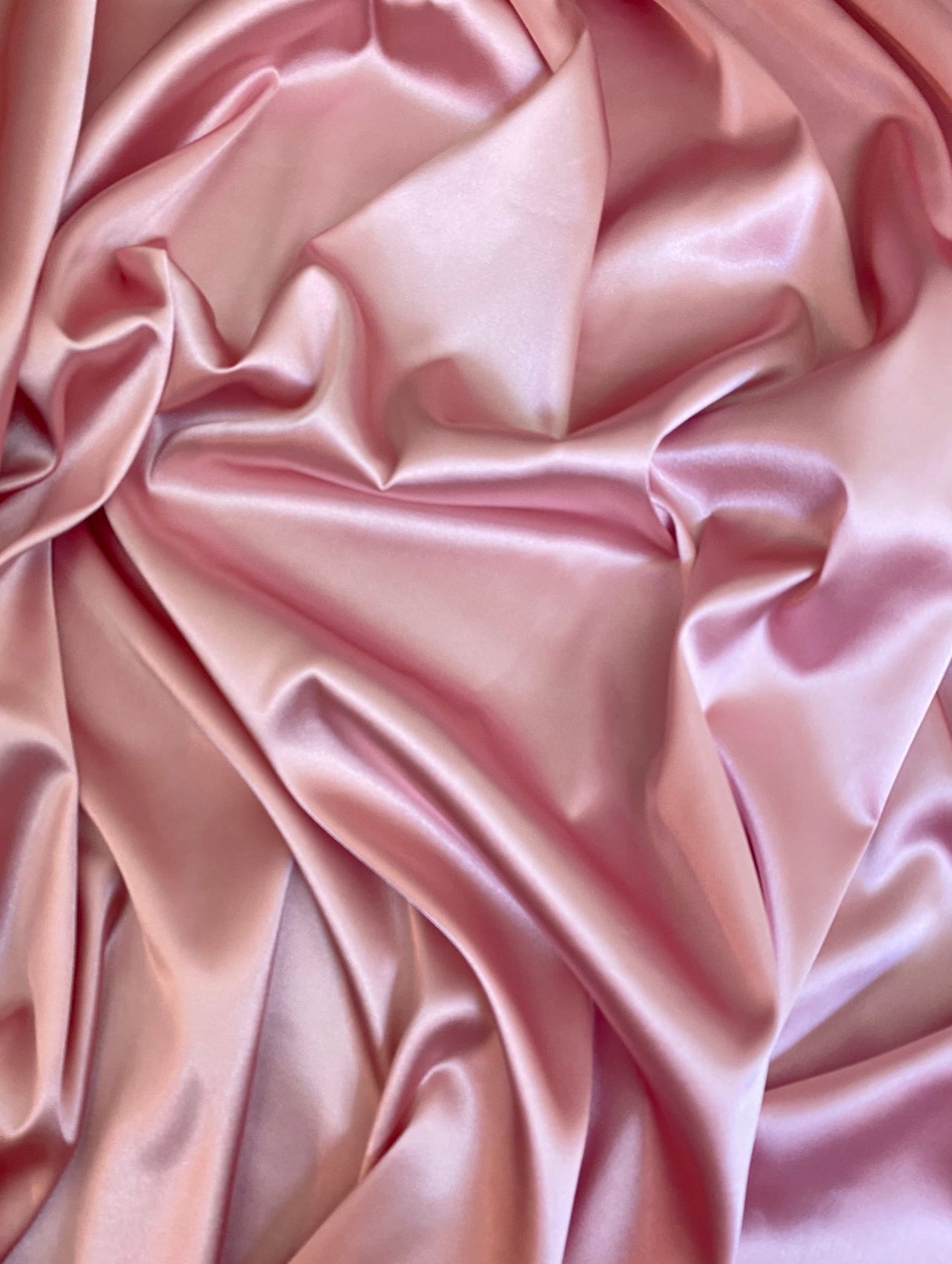 dusty rose silky stretch satin, light pink silky stretch satin, pink silky stretch satin, silky stretch satin for woman, silky stretch satin for bride, silky stretch satin on discount, silky stretch satin on sale, best quality silky stretch satin