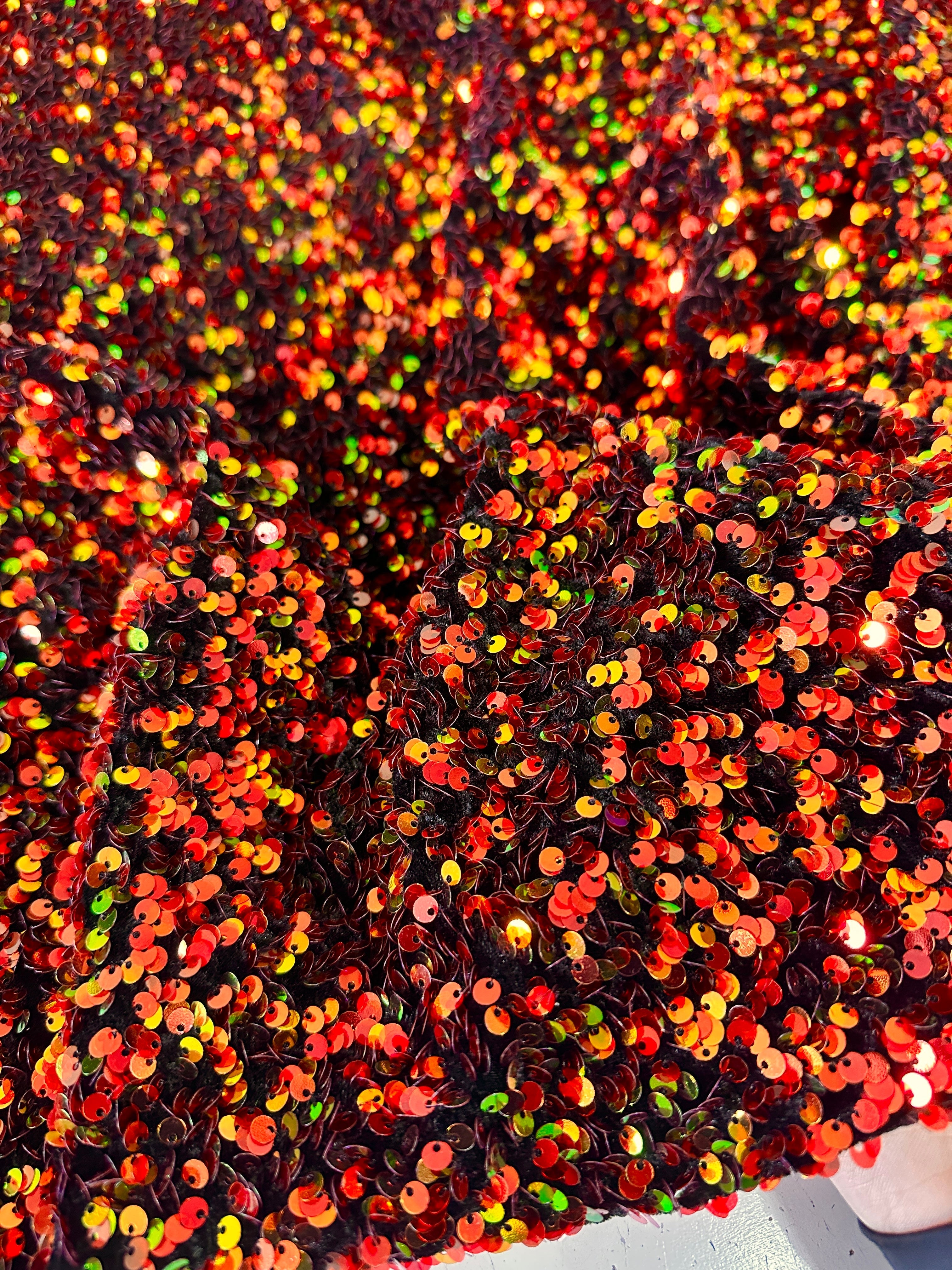  Rust Orange Iridescent Sequin on Velvet, copper Iridescent Sequin on Velvet, burnished Iridescent Sequin on Velvet, brownish  Iridescent Sequin on Velvet, redish tan Iridescent Sequin on Velvet, metallic brown Iridescent Sequin on velvet, Rust Orange Iridescent Sequin on Velvet for woman, velvet cloth, Rust Orange Iridescent Sequin on Velvet for bride, sequin stretch velvet, velvet for gown, stretch velvet, velvet fabric with sequin, solid velvet, sequin fabric for gown, 4 way stretch velvet